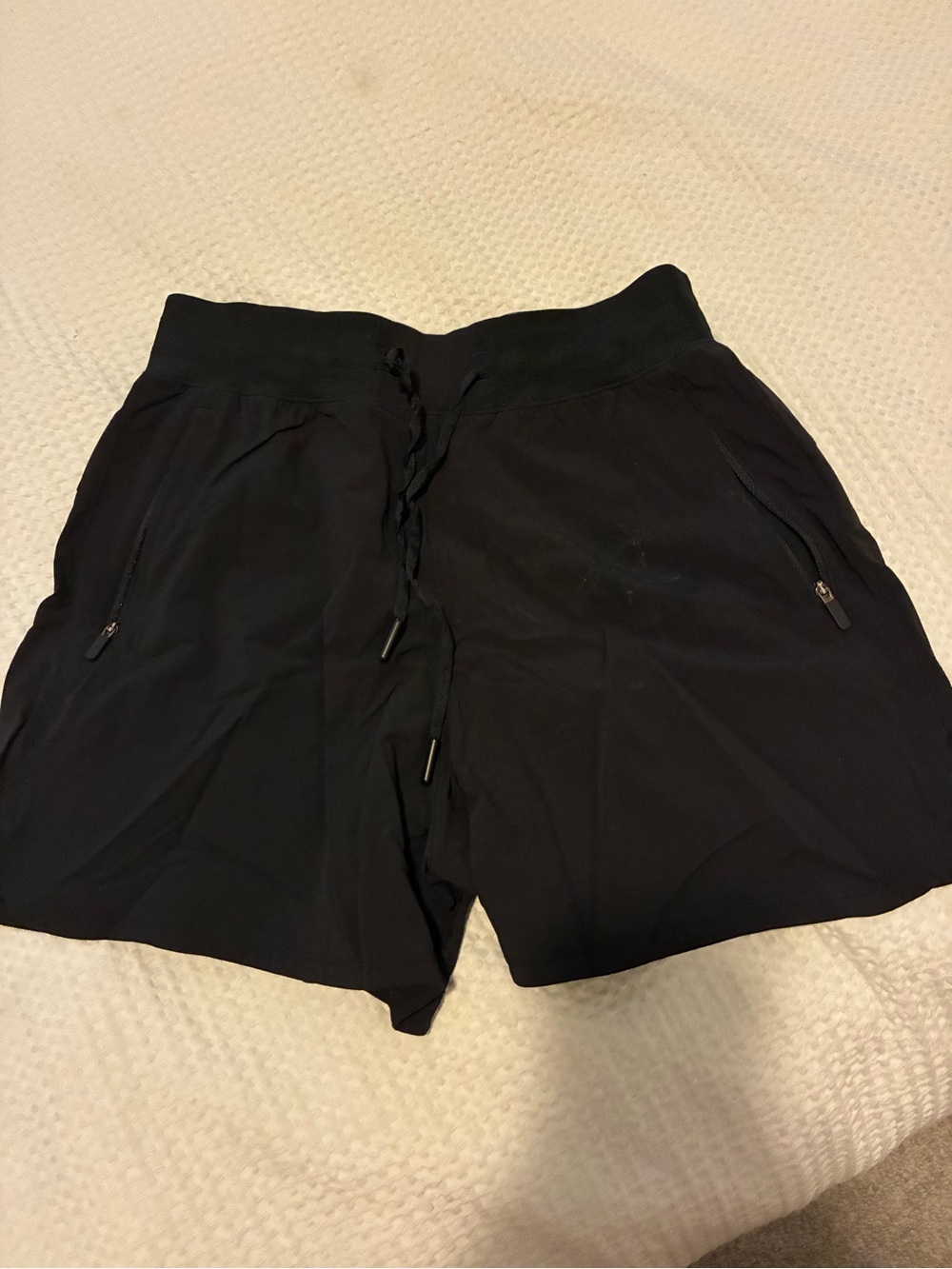 lululemon athletica Black High-Waist Performance Shorts